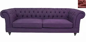 стильный Диван мягкий арт-деко Neylan Purple красный