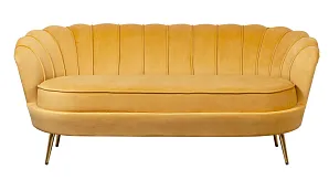 купить красивый Дизайнерский диван Pearl Triple Yellow в интернет-магазине