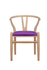 заказать Стул ретро Wishbone Purple V2