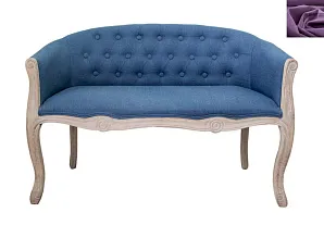купить Диван французский стиль Kandy Double Blue фиолетовый