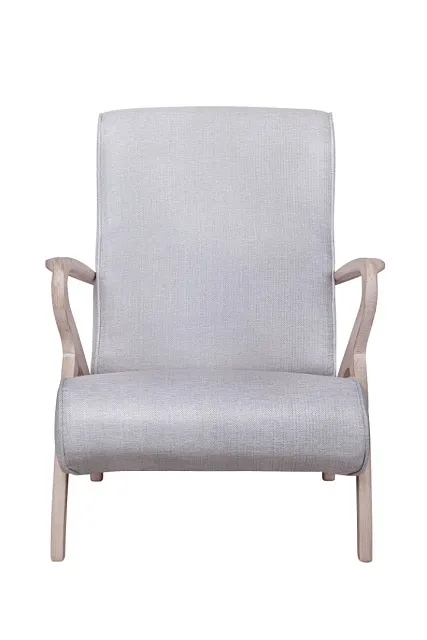 Низкое кресло Fobos light grey