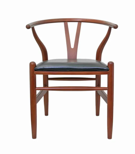 Стул Wishbone Classic Leather в Москве Стул Wishbone Classic Leather