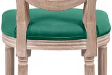 Стул с круглой спинкой Volker Oak Green V2 №4