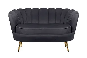 заказать Дизайнерский двухместный диван Pearl Double Black