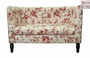 Диван прованс Rose Flower розовый на заказ