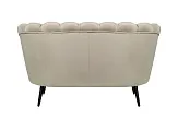 Дизайнерский диван Pearl Double Taupe на черных ножках №3