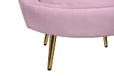 Кресло ракушка Pearl Pink №6
