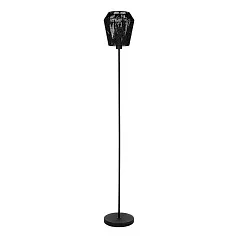 стильные 44108 Торшер PERSLEY, 1х60W (E27), H1555, ?220, сталь черный / бумага, черный