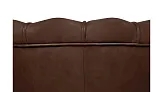 Низкое кресло ракушка Pearl Brown V2 на черных ножках №4