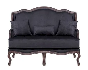 купить Двухместный дизайнерский диван Brody Double Black