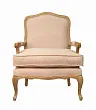 Мягкое полукресло с подлокотниками Nitro Beige Velvet №0