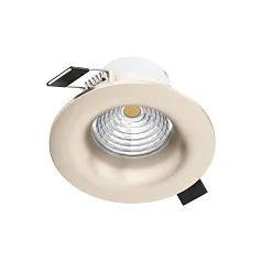 заказать стильные 98244 Светодиодный встраиваемый светильник SALICETO димм., 6W(LED), ?88, 380lm, 3000K, алюминий, никел