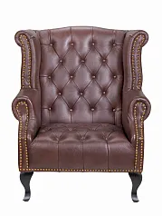 купить красивое Каминное кожаное кресло Royal Brown