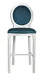 Дизайнерский барный стул Filon Blue and White №0