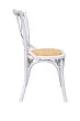 Стул ретро Cross Back White №1