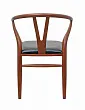 Стул Wishbone Classic Leather №2