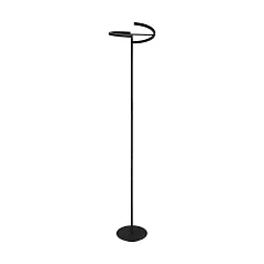 901972 Светодиодный торшер CASTELPOTO, 2X8,8W(LED), 3000K, 2000lm, сталь, черный, белый