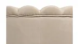 Кресло с пуфом ракушка Pearl Taupe №3