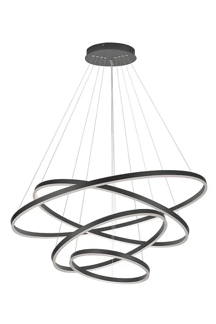 Люстра Orblaze 4 rings 1000 black в Москве Люстра Orblaze 4 rings 1000 black
