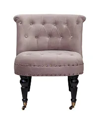 Низкое кресло Aviana Taupe Velvet на заказ