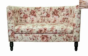 стильный Диван прованс Rose Flower бежевый