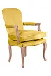Мягкое полукресло с подлокотниками Anver Oak Yellow №1