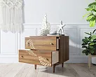 Комод "Boho" 2 ящика с растением арт BH05 №1