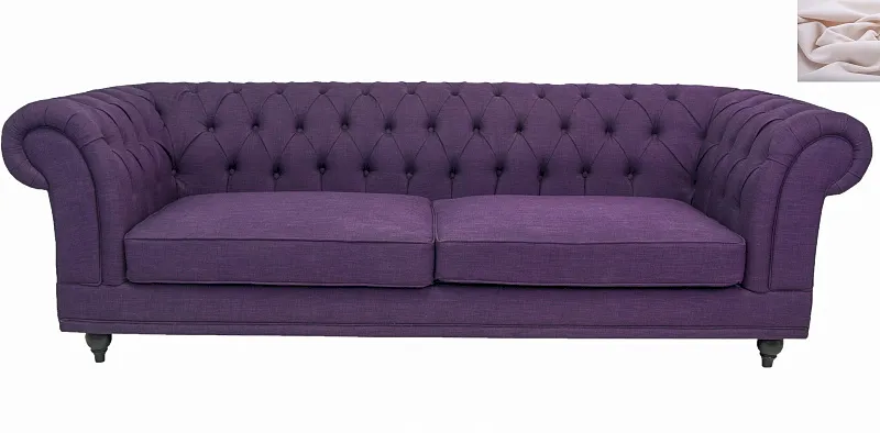 Диван мягкий арт-деко Neylan Purple розовый в Москве Диван мягкий арт-деко Neylan Purple розовый