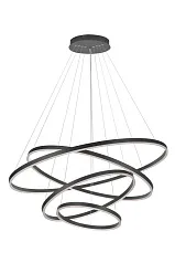 купить красивые Люстра Orblaze 4 rings 1000 black