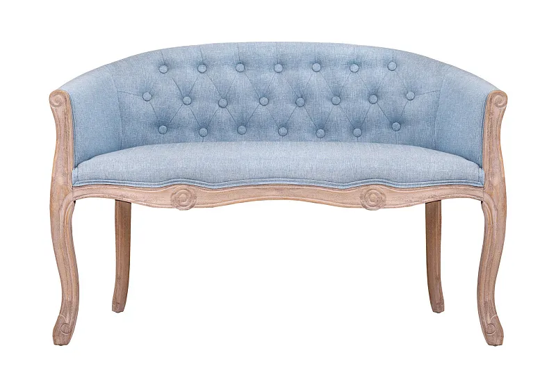 Дизайнерский двухместный диван Kandy Double Light Blue в Москве Дизайнерский двухместный диван Kandy Double Light Blue