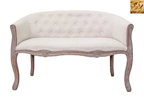 фото Диван Kandy Double Beige желтый в интерьере
