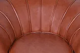 Низкое кресло ракушка Pearl Brown №5