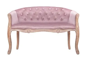 купить красивые Двухместный дизайнерский диван Kandy Double Pink Velvet