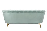 Диван ракушка для гостиниц Pearl Triple Green №3
