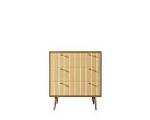 Комод "Бербер (Berber)" три ящика 43 принт арт BB40/Print_43 №0