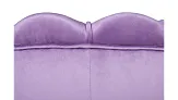 Кресло с пуфом ракушка Pearl Purple №3