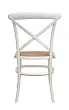 Стул ретро Cross Back White Ver.2 №2