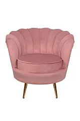 Низкое кресло ракушка Pearl Pink V3 на заказ в интернет-магазине