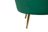Низкое кресло ракушка Pearl Green V2 №6