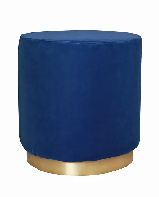 Дизайнерский пуф Topper Blue в Москве Дизайнерский пуф Topper Blue