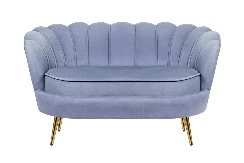 Диван ракушка Pearl Double Blue