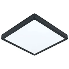 купить стильные 99271 Светодиодный накладной светильник FUEVA 5, 20,5W (LED), 285х285, H28, 2400lm, 3000K, IP44, сталь