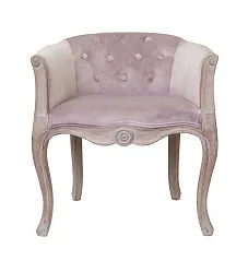купить красивое Низкое кресло ретро Kandy Pink Velvet