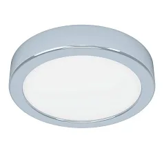 заказать стильные 900639 Накладной светильник FUEVA 5, 11W (LED), 3000K, IP44, ?160, сталь, хром / пластик, белый