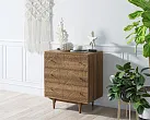 Комод "Boho" 3 ящика джангл арт BH07 №2