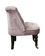 Низкое кресло Aviana Pink Velvet №1