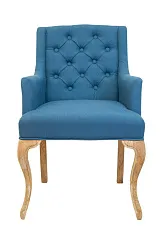 стильные Классическое кресло Deron Blue