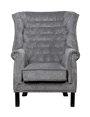 фото Классическое кресло каминное Teas Grey