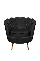 заказать Низкое кресло ракушка Pearl Black V2 в интернет-магазине