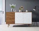 Комод "Бербер (Berber)" с двумя дверками и ящиками 15 принт арт BB05/Print_15 №5